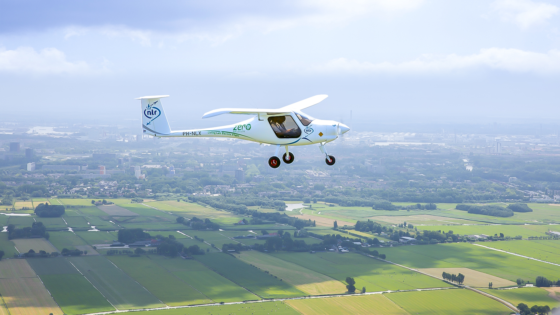 NLR's Pipistrel Velis Electro that will be retrofitted to a liquid hydrogen-electric aircraft